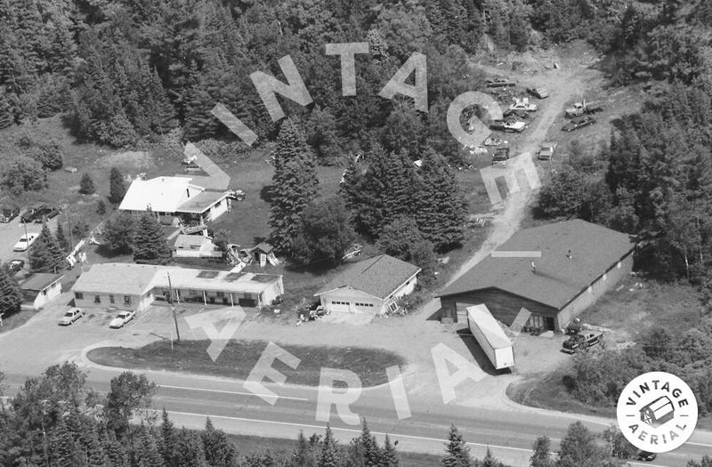Undetermined Champion Motel - 1996 Aerial - Motel Is On Left